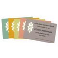 3-3/8"x2-1/4" Snowflake Card Tickets